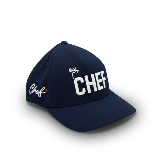 Yes Chef Hat Navy